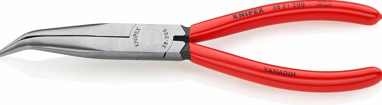 KNIPEX Pinza per meccanica rivestiti in resina sintetica 200 mm, 38 21 200