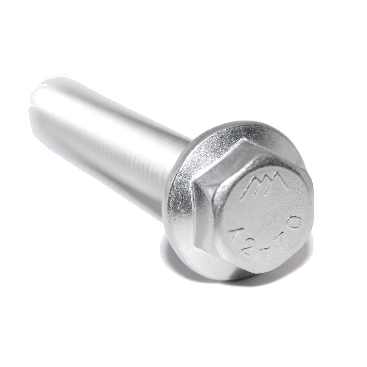 Viti a testa esagonale con flangia M8 x 60, 15 pezzi, DIN 6921 A2, in acciaio inox, filettatura completa e dentatura di bloccaggio