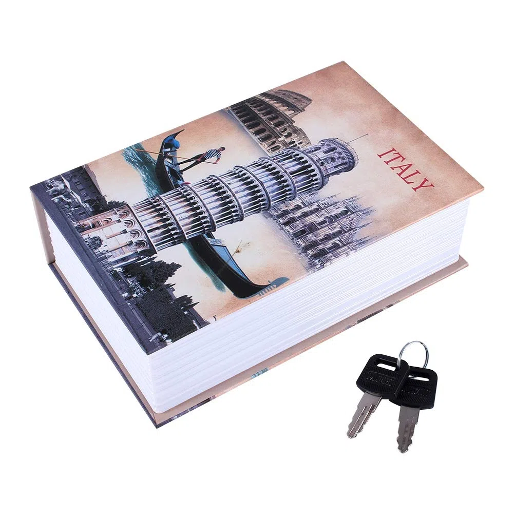 Libro del Dizionario Cassetta di Sicurezza Segreta, Cassetta di Sicurezza Nascosta con Combinazione di Dizionario, Armadietto per Soldi, Cassa di Contanti, Cassetta di Sicurezza