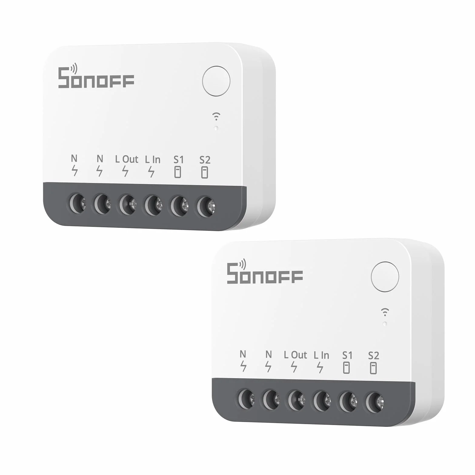SONOFF Zigbee Smart Switch, funziona con Alexa & Google Home, 2 PACK, richiede Gateway ZigBee, richiede una linea neutra