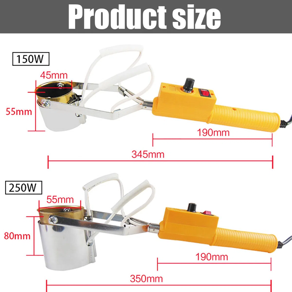 Melting Pot di Piombo Manuale, 150W-300 W Solder Elettrico Stagno In Peltro di Melting Pot, Melting Pot di Melting di Piombo, per Pescare Stampi C(3000g)