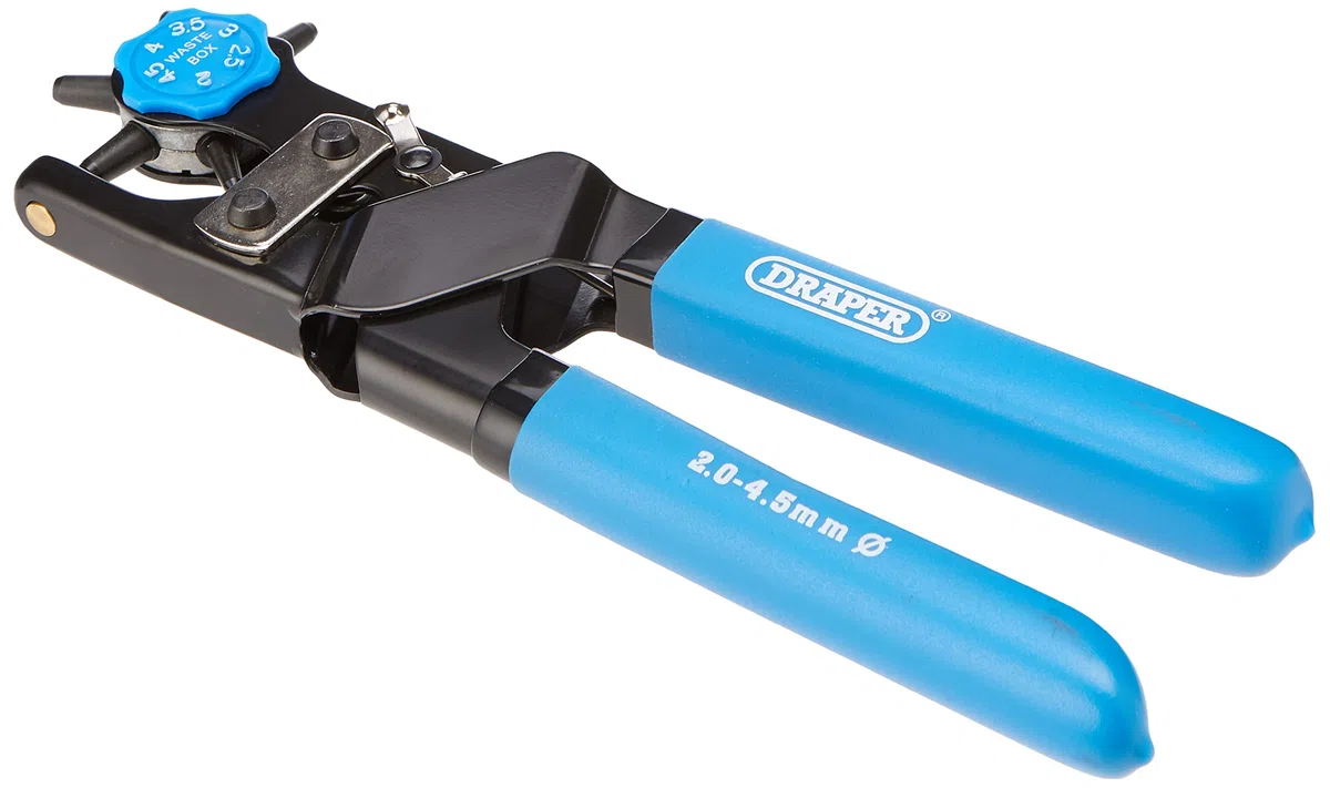 Draper Expert 63637 - Punzonatrice a revolver, 2-4,5 mm