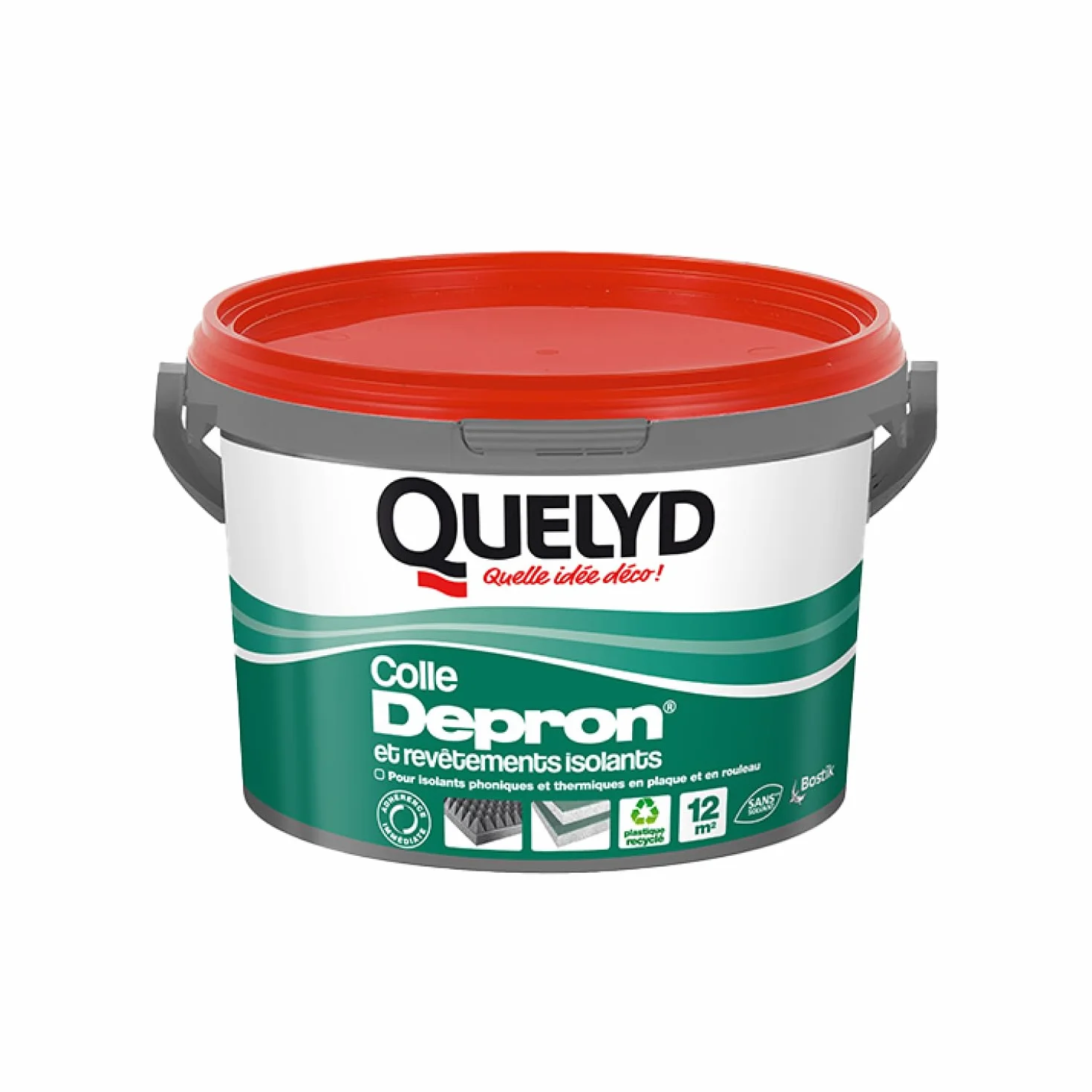 Quelyd Depron Secchio 3 kg Colles, Bianco
