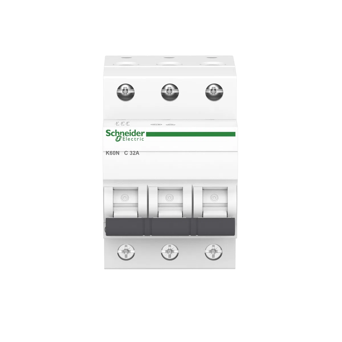 Schneider Electric Interruttore di protezione per cavi Acti9, 3 poli, K60N, 32A, caratteristica C, 6kA, codice articolo A9K02332