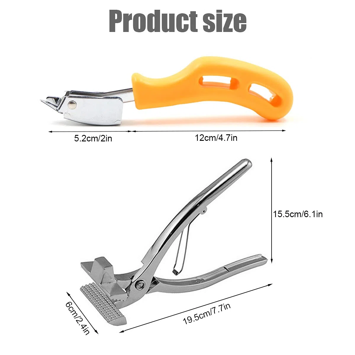 Set pinza per tela + rimozione graffette, 2 pezzi, articoli professionali regolabili, in lega di metallo, serraggio professionale e la tele pittura
