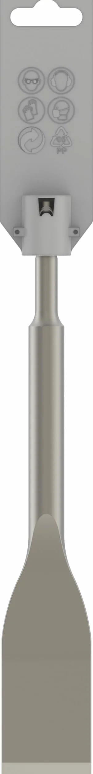 Bosch Professional SDS-Plus Scalpello per Piastrelle, 260 x 40 mm, Nero