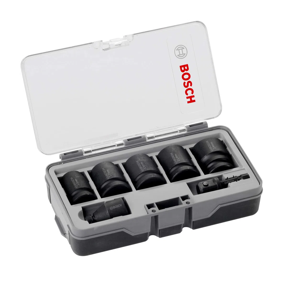 Bosch Professional 1x Set di bussole Impact Control da 7 pezzi (Ø 13-24 mm, Accessorio Trapano/avvitatori rotanti)