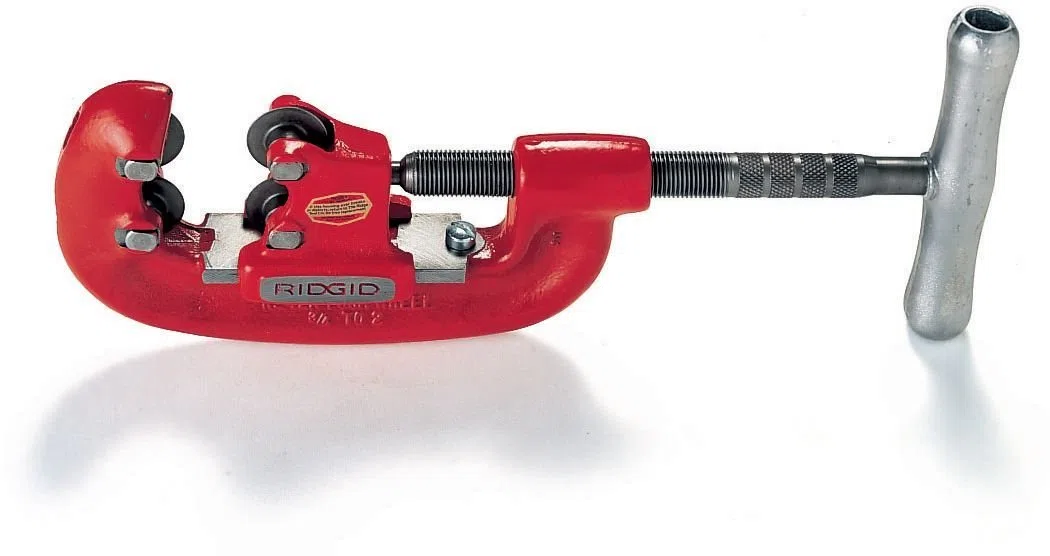 RIDGID 32870 Tagliatubi a 4 rotelle per impieghi pesanti modello 42-A, tagliatubi per tubi in acciaio da 20 mm a 50 mm