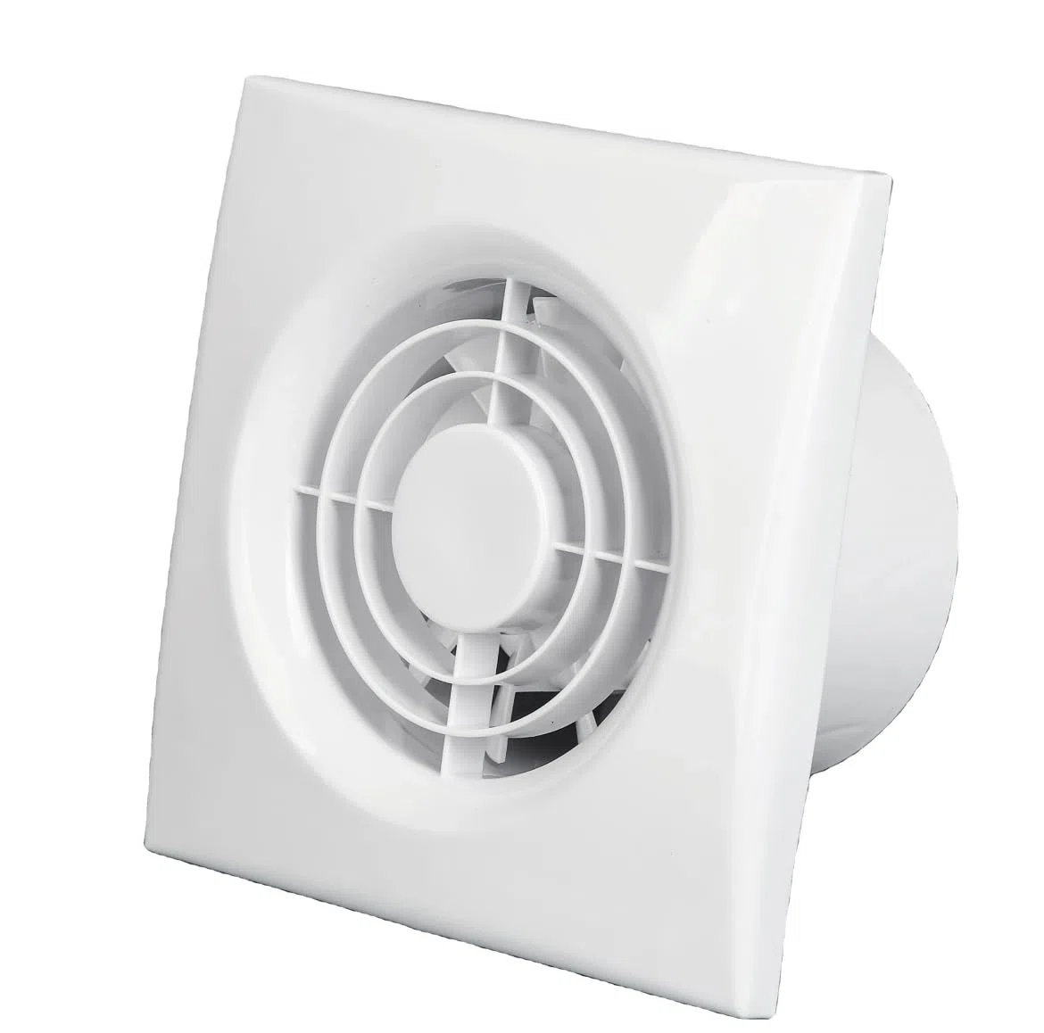 IN-OV_Ventilatore di estrazione dell'aria E100 (per ø da 100) + valvola di ritegno, 10W-95m3/h, bagno, cucina, ufficio, WC, VMC, garanzia 2 anni