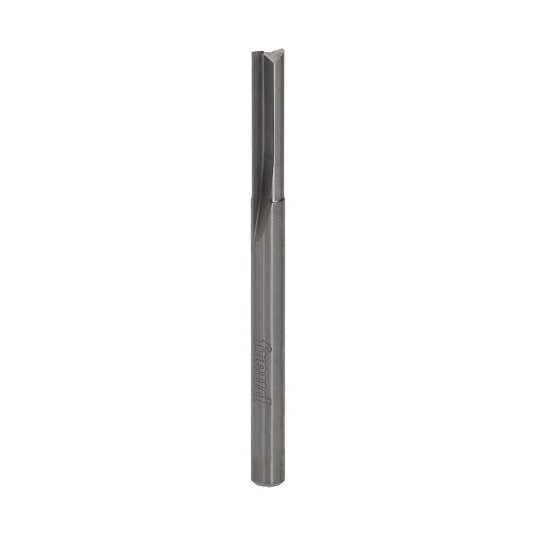 Freud Fresa per scanalature in metallo duro integrale HW a 2 taglienti diritti. Codolo gambo A=6 mm, diametro di taglio D=6 mm, altezza di taglio h=25.4 mm, 04-11006P - F03FR01431