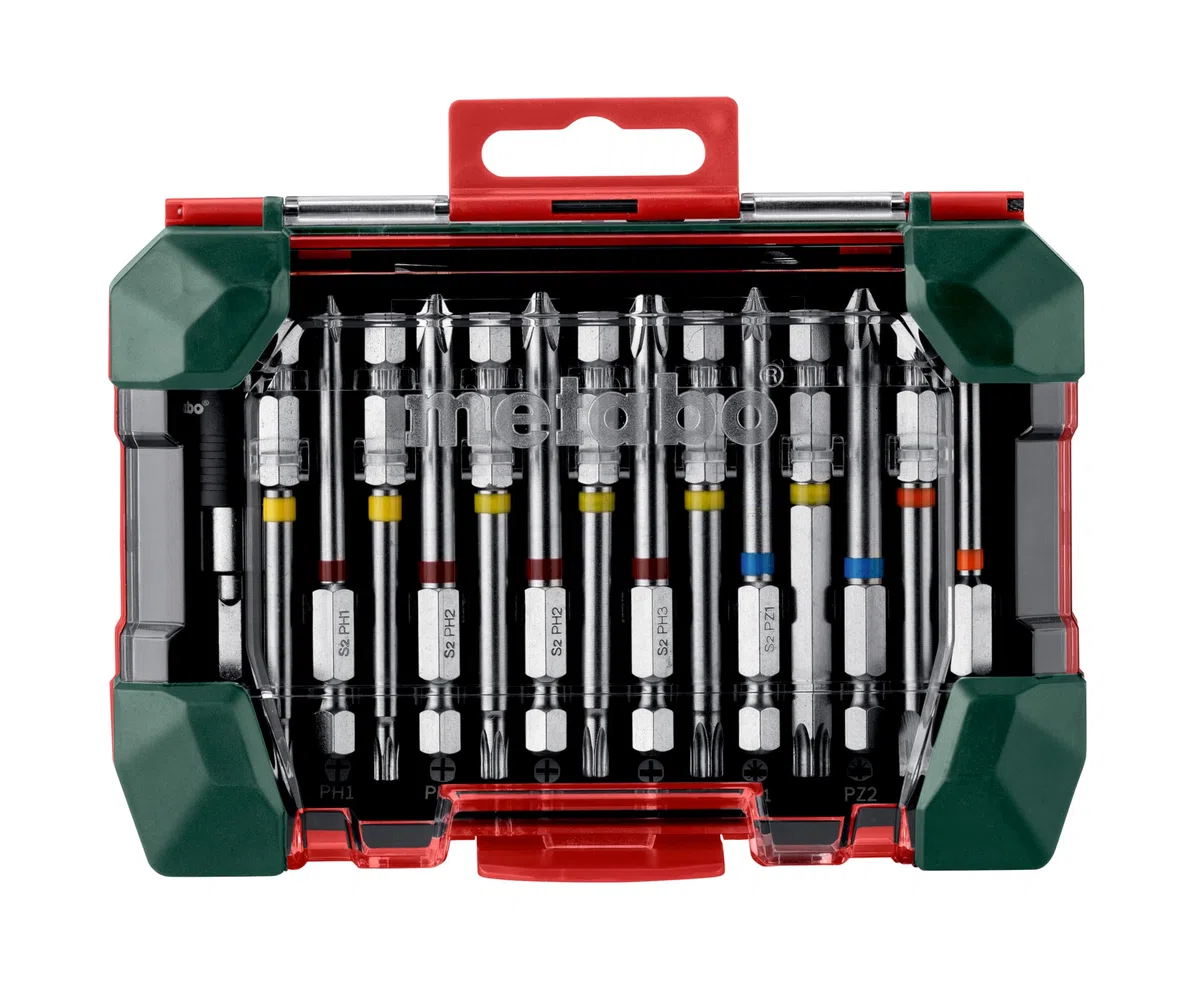 Metabo Set di accessori SP – 626719000 – Per lavori di avvitatura e montaggio precisi – 43 pezzi