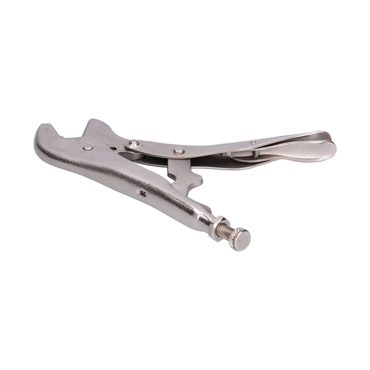 Pinza per Sigillatura Tubi di Rame, 7mm Pinza a Scatto con Leva e Molla di Tensione per Aria Condizionata e Refrigeratori