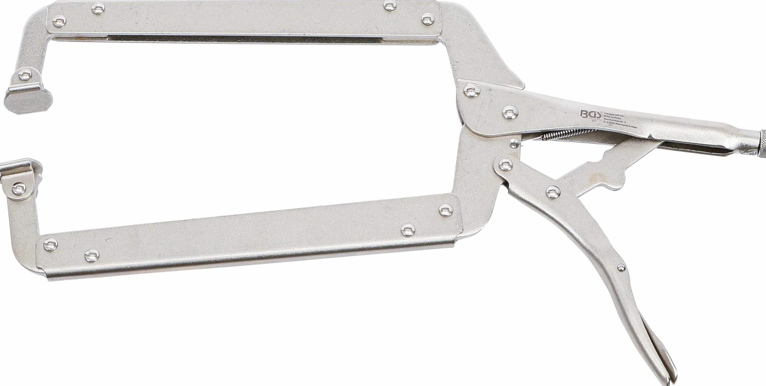 BGS 497 | Pinza autobloccante a collo di cigno | 475 mm