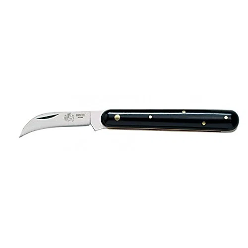 AUSONIA - Coltello innesto lama curva al carbonio cm 17