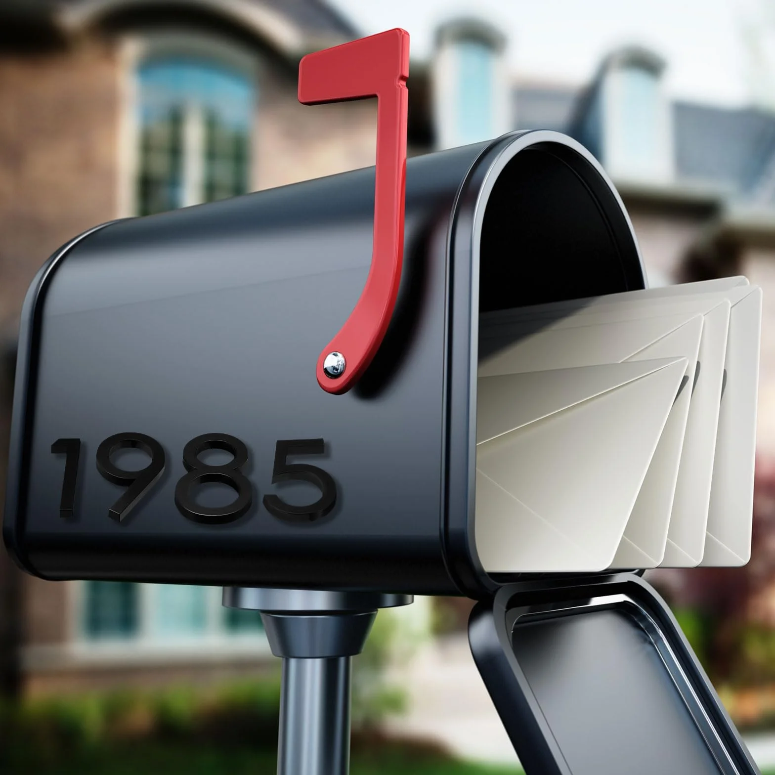 PATIKIL Numeri Civici 3D Cassetta Postale Numeri 0-9 per Esterno 10pz Porta Indirizzo Numeri Lettera Autoadesivi Largo per Casa Appartamento Ufficio Hotel Camera Posta Segno Bronzo