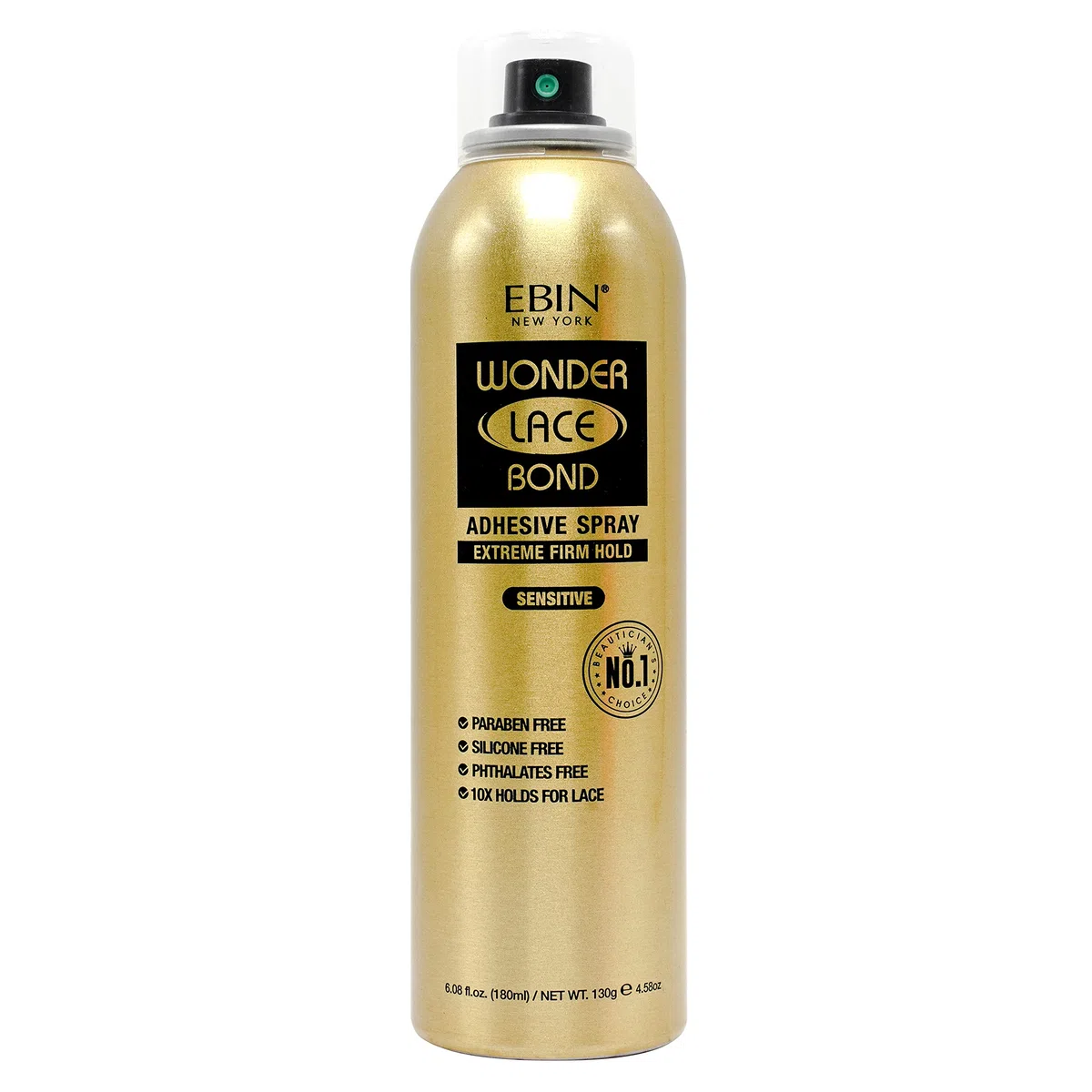 EBIN Wonder Lace Bond Spray (180 ml, tenuta estremamente ferma (sensibile)