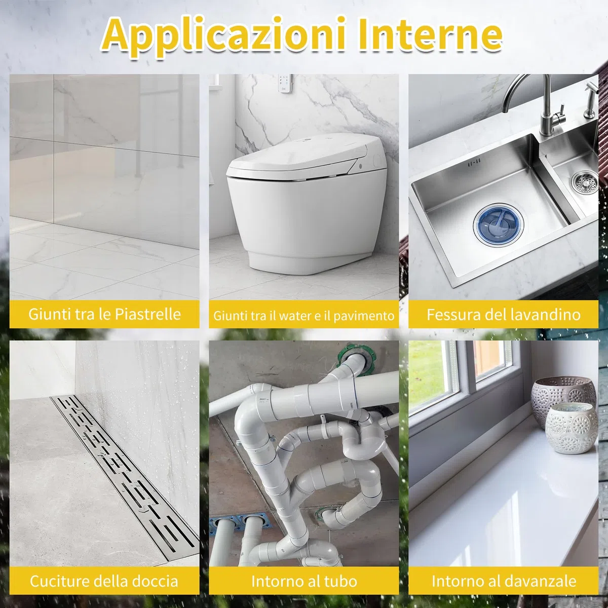 1KG Sigillante Impermeabile Liquido, Agente Impermeabile Invisibile,Rivestimento Impermeabile Definitivo per Interni ed Estern,Sigillante Impermeabile Ttrasparente per Docce,Lastre,Legno e Tetti