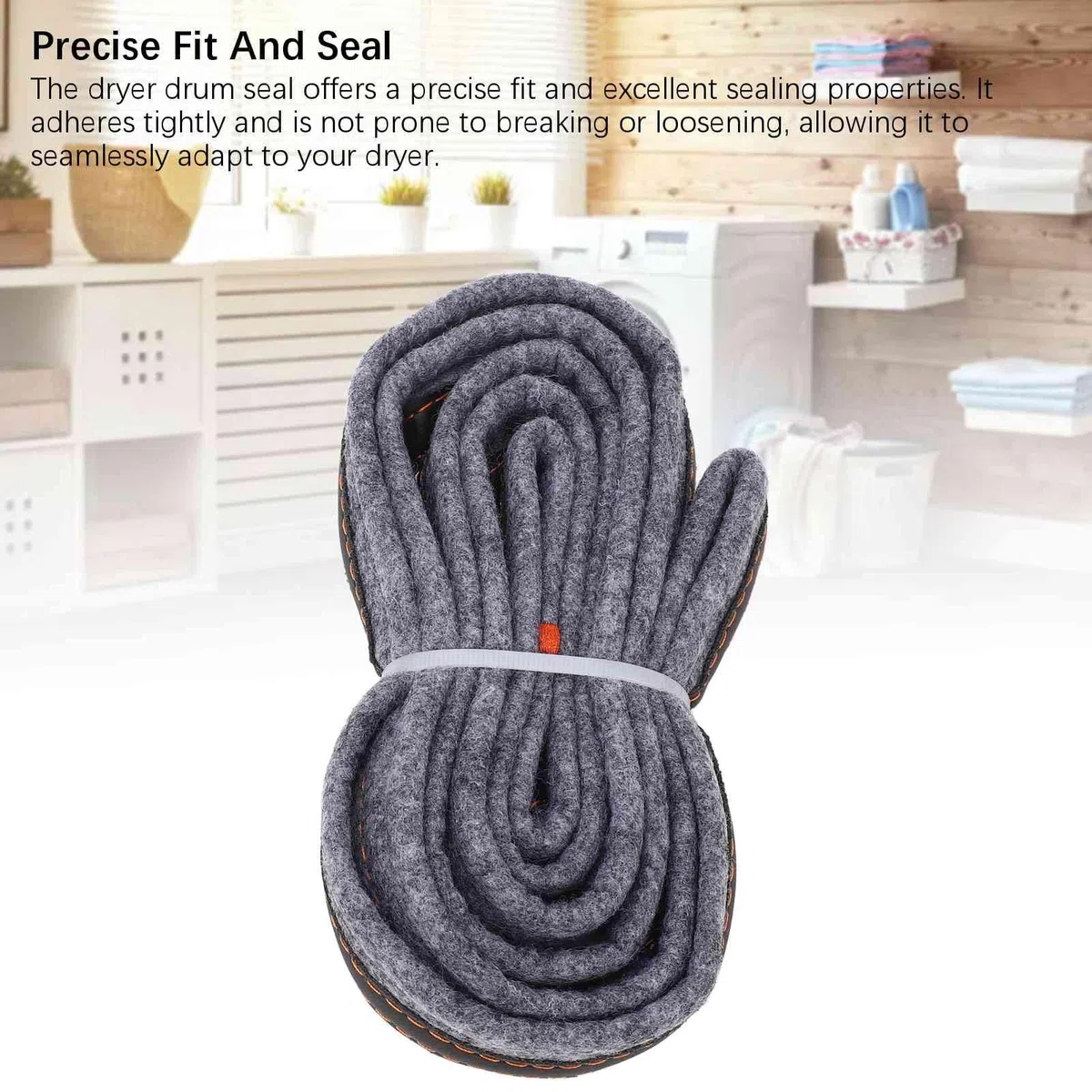 Dryer Felt Drum Seal, W10116343 Heat Proof Dryer Drum Seal Replacement for Kirkland Dryer Parts
