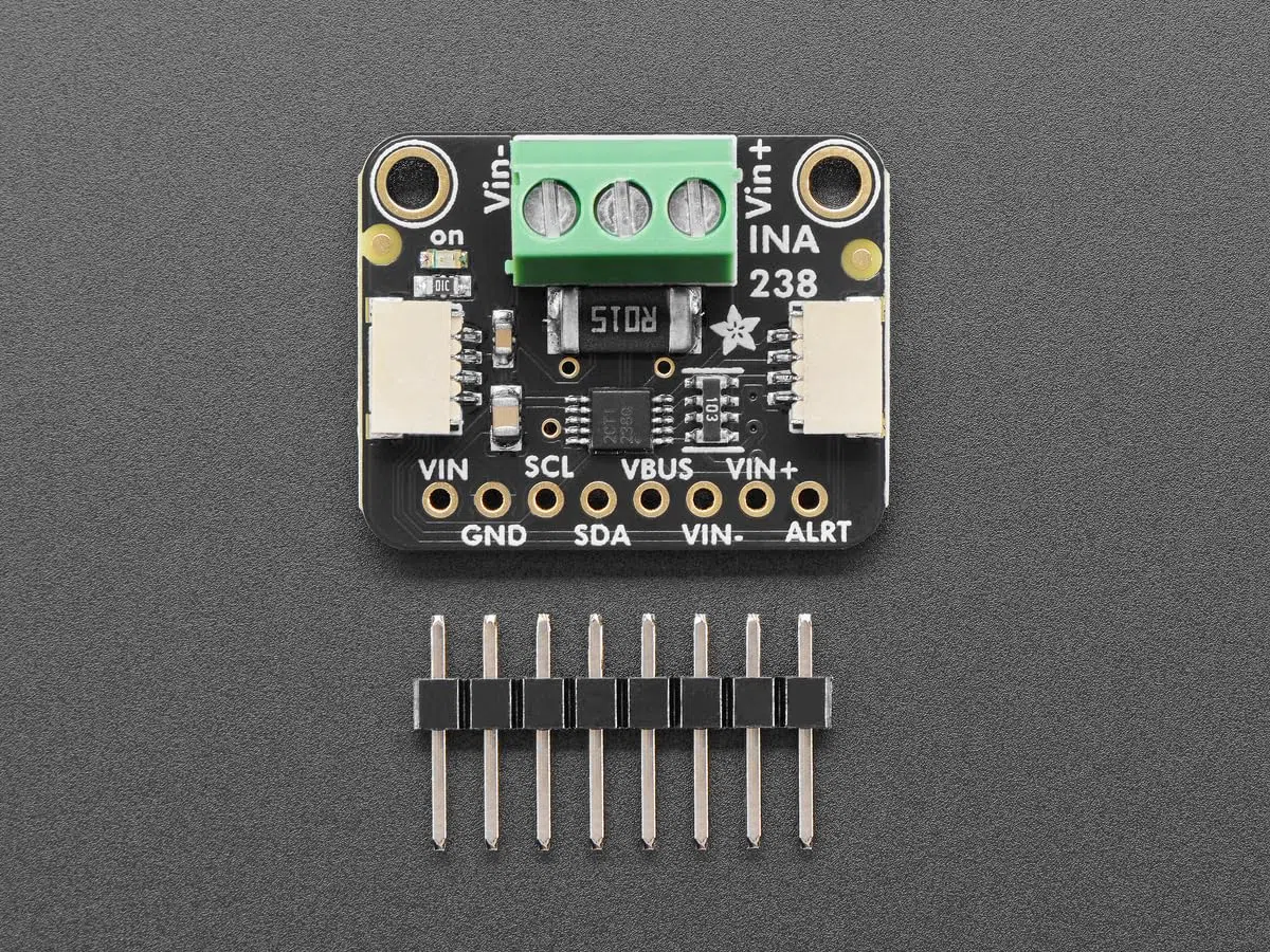 Adafruit INA238 Monitor di Tensione e Corrente DC, STEMMA QT, 6349