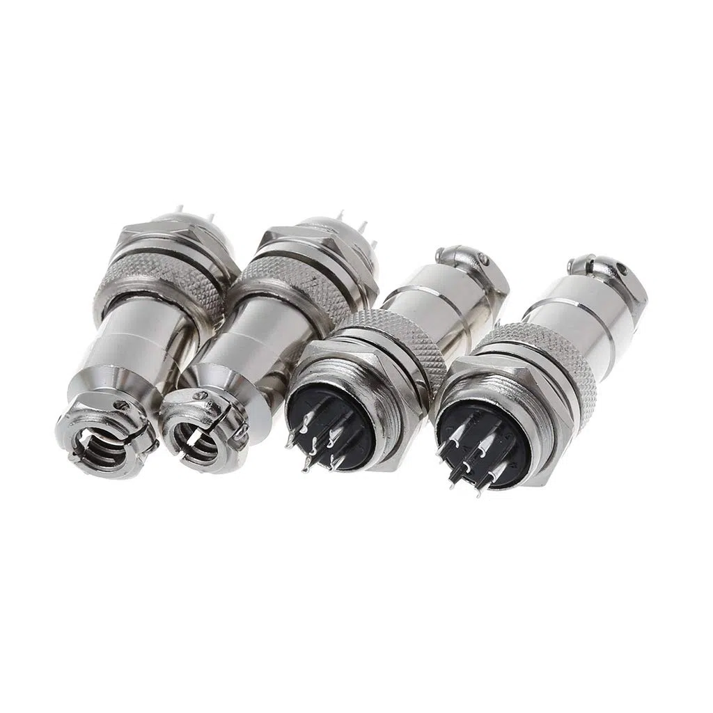 Kit connettore per Aeronautica GX20 Maschio e Femmina Presa 2/3/4/5/6/7/8 Pin - 4 Pin