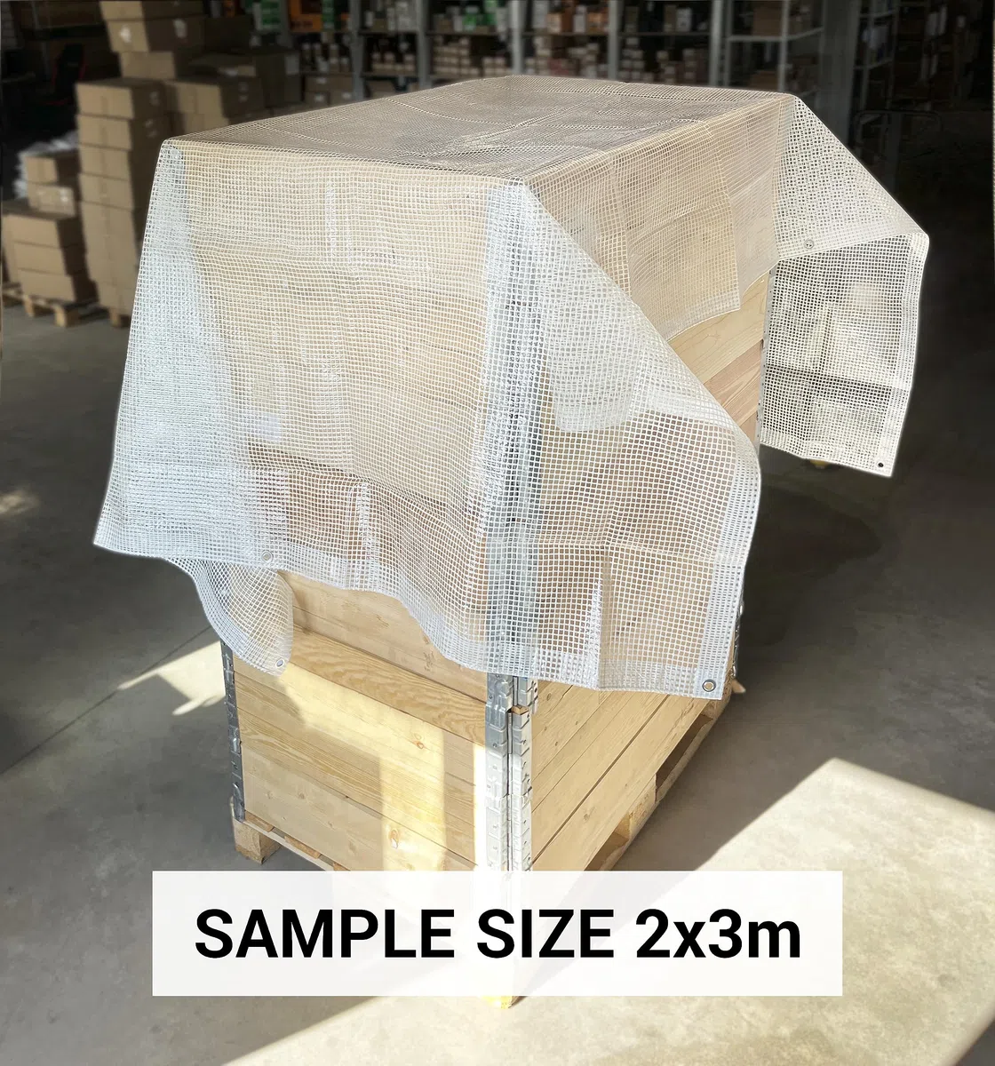 Telone trasparente 4x5 m, impermeabile, pellicola a rete trasparente 100 g/m² con occhielli, foglio di protezione, copertura auto, telo multiuso