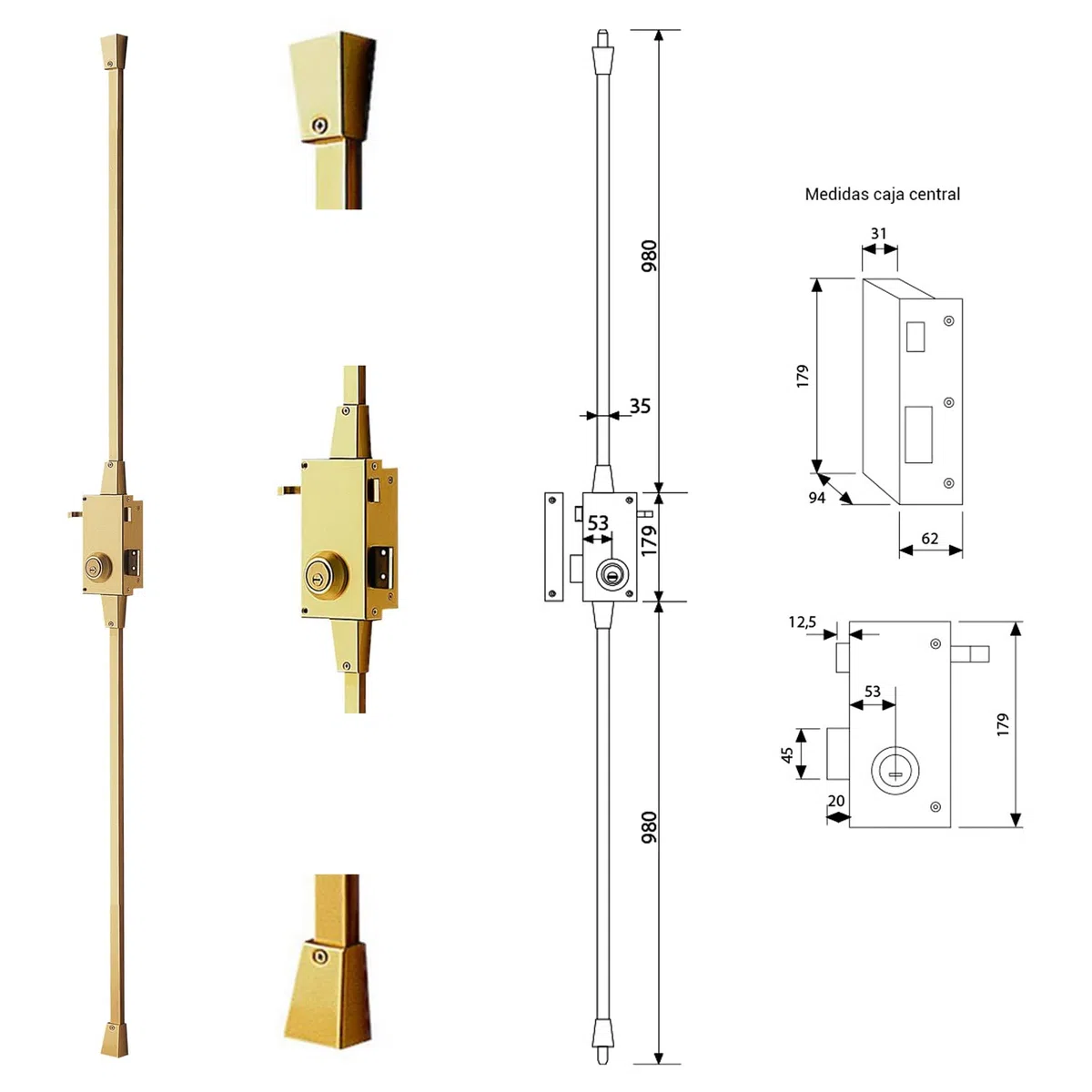 TESA TS30T6IAE Cilindro europeo, per serrature a profilo europeo