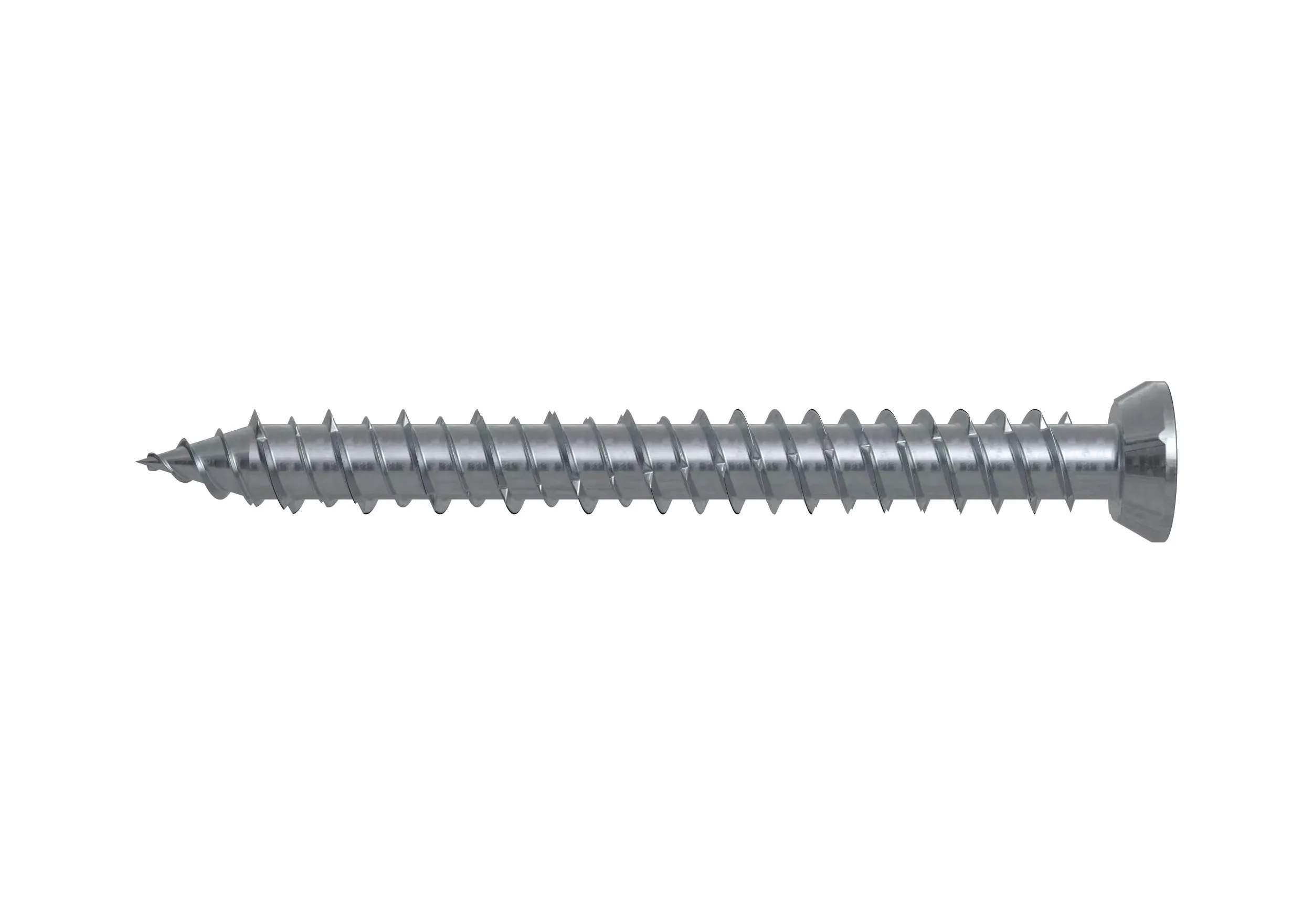 Fischer Turboviti FFS 100x Viti per Serramenti e Telai Finestre, Testa Svasata Piana 7,5x72 T30 (100 Pz.)