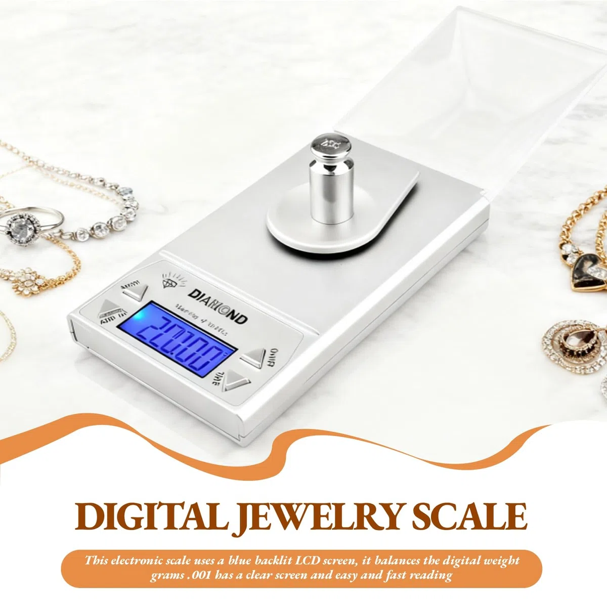 Bilancia Milligrammi, Bilancia Digitale Per Gioielli 10g/0,001 Grammi Bilancia Micro Grammi Bilancia Digitale Milligrammi Ad Alta Precisione con Pinzette, Pesi di Calibrazione Bilancia Per Gioielli