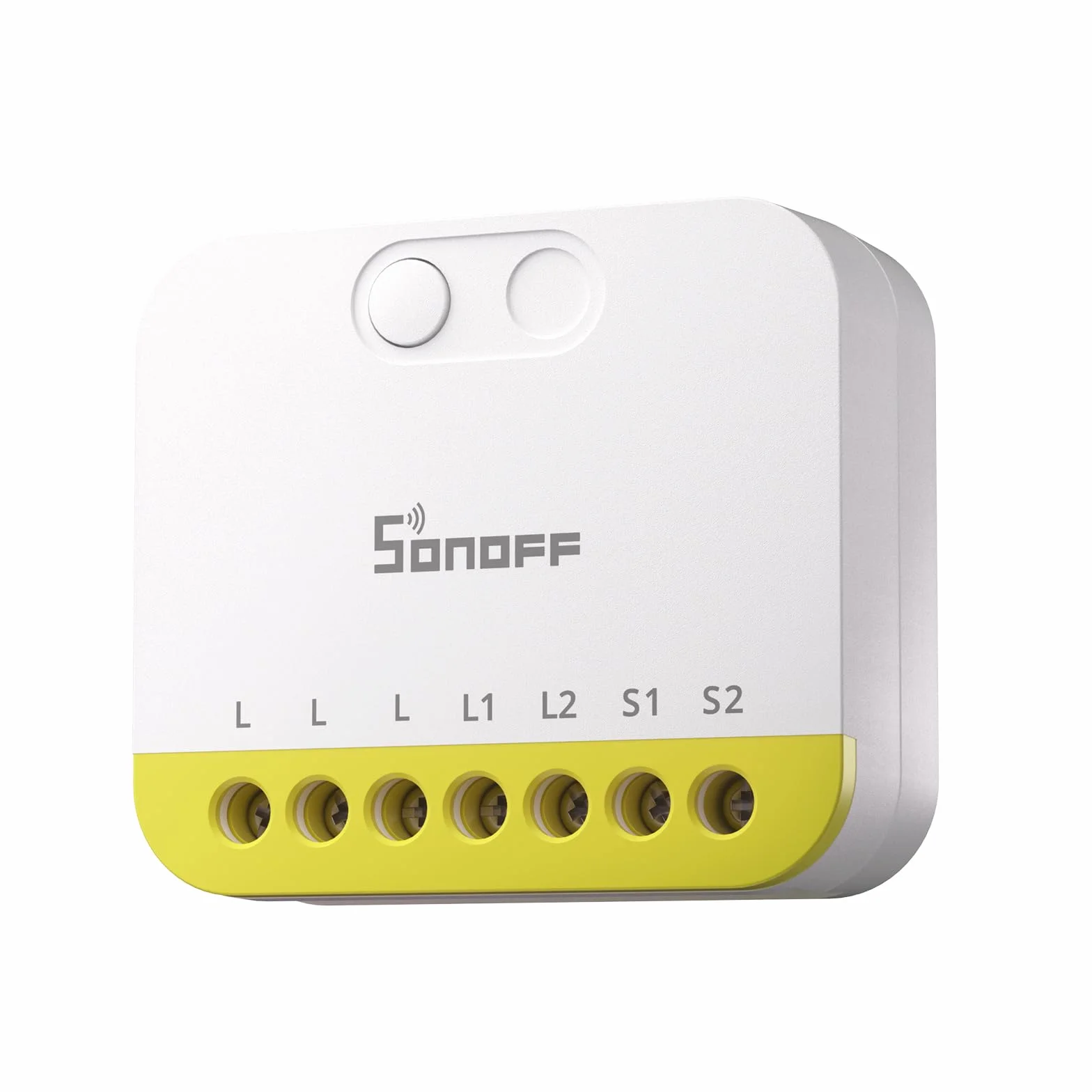 SONOFF MINI DUO-L Interruttore Zigbee Smart – Senza Filo Neutro, Zigbee 3.0, Doppio Canale, Design Compatto, Compatibile con Alexa, Google Home