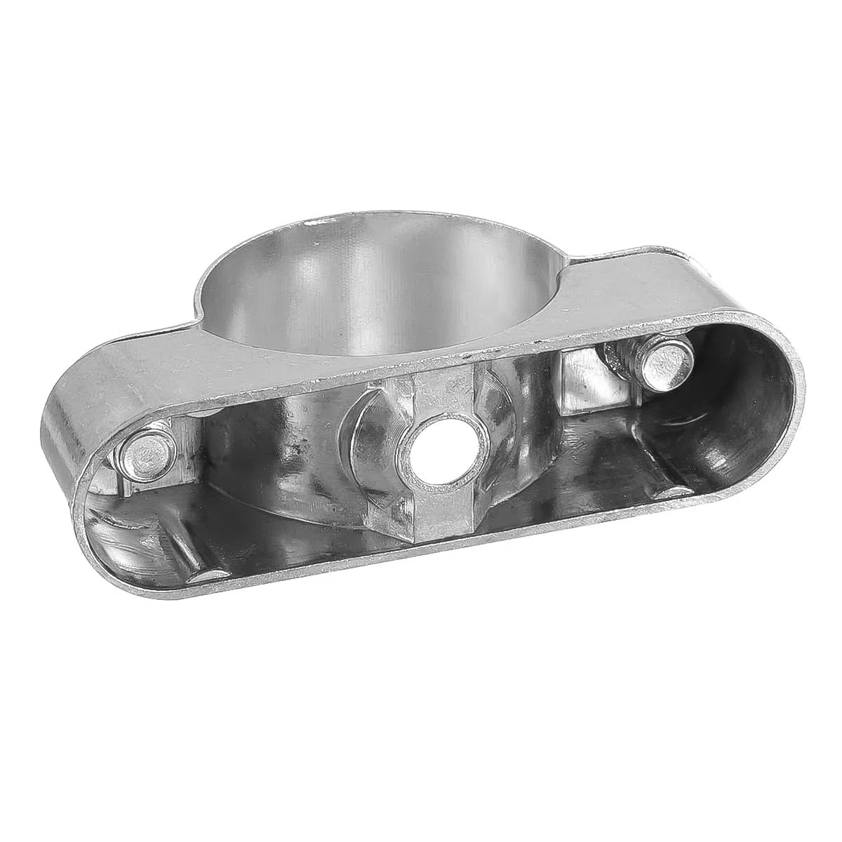 Sarini 10 Supporti per Tubi con Diametro Esterno di 25 mm, Montaggio a Parete, Montaggio a soffitto, Cinghie rigide per Tubi/Tubi Metallici