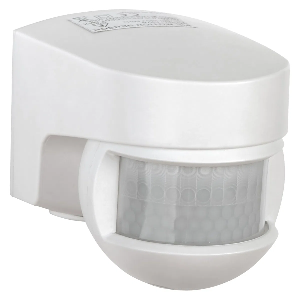 VEMER VE212700 SENSOR 140 - Rilevatore di Presenza con Installazione a Parete, Sensore di Movimento con Tecnologia a Infrarossi, Testa del Sensore Ruotabile e Inclibabile, IP55, Bianco