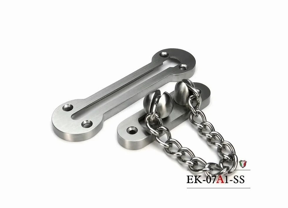 VIBORG Solido acciaio inossidabile SUS304 3mm extra-spesso Catena di Sicurezza per porta Acciaio Catene di sicurezza per porte