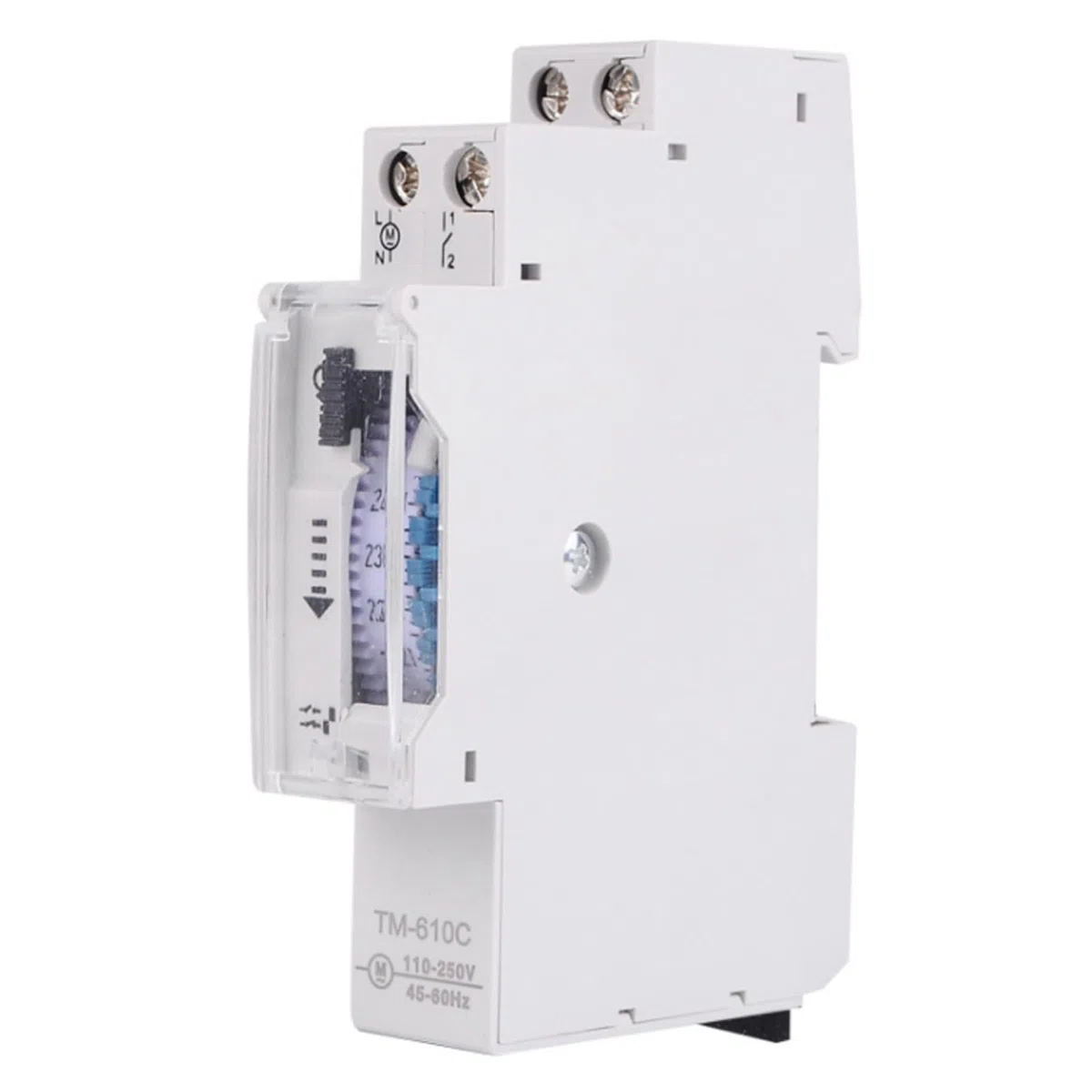 Interruttore Orario Timer Interruttore 250V AC 1 DIN Della Luce Interruttore di Temporizzazione Intelligente per Binari 1P per Lampioni Fabbriche Luci per Insegne Pubblicitarie Apparecchiat