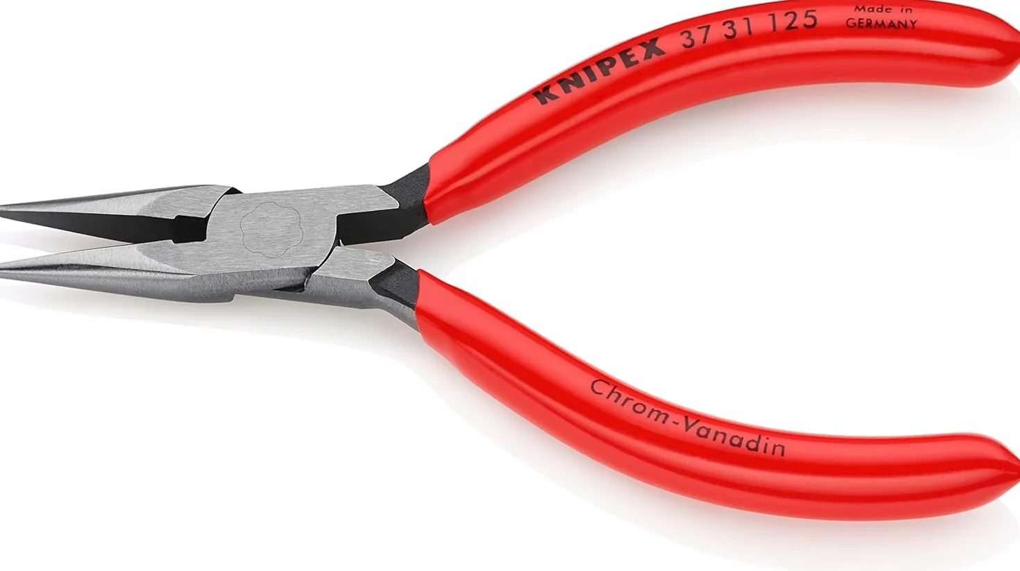 KNIPEX Pinza prensile per meccanica fine rivestiti in resina sintetica 125 mm, 37 31 125