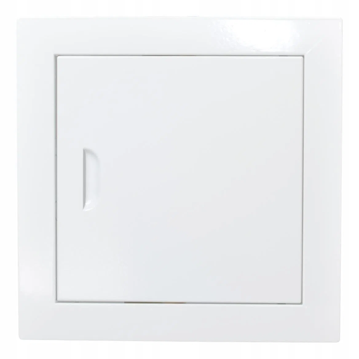 SYSTERM - Sportello di ispezione in acciaio per ispezione e copertura, chiusura magnetica, bianco, dimensioni a scelta (1, bianco, 15 x 15 cm)