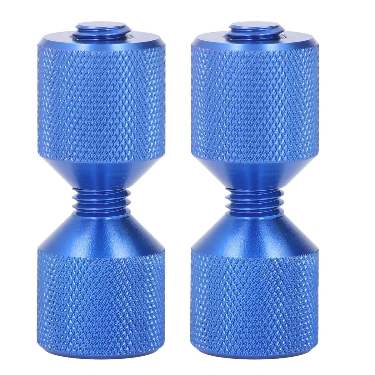 Set Perni di Allineamento Flangia a Doppio Foro in Alluminio 1-1/8 Pollici per Flange 0,5 a 14 Pollici 150 Libbre (BLUE)