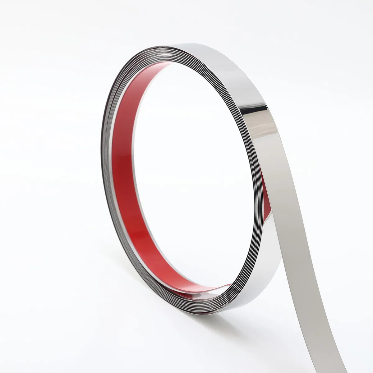 Modanatura argentata, metallizzata, simile a specchio, per telai a specchio, pareti, camini e decorazioni fai da te (10m x 1cm)