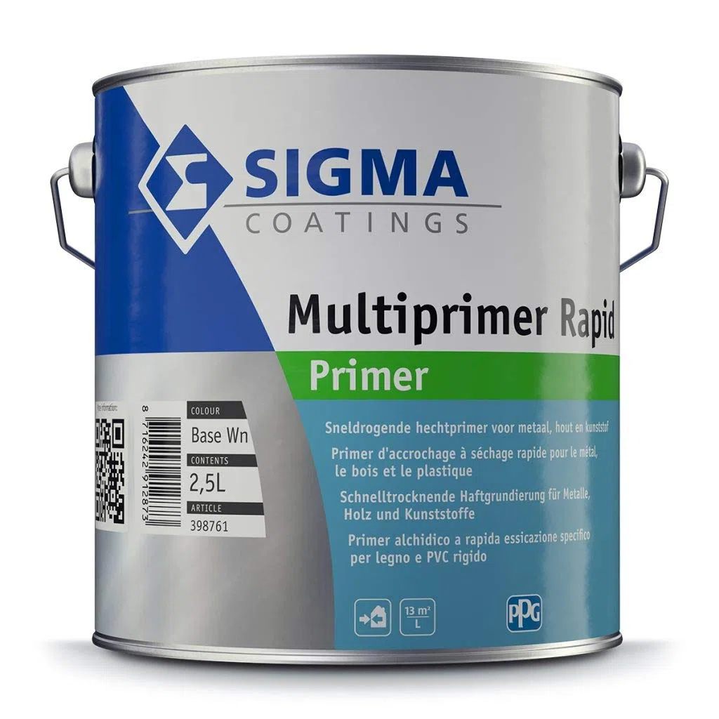 PRIMER CEMENTITE MULTIPRIMER RAPID 1 LITRO BIANCO - PRIMER ALCHIDICO A RAPIDA ESSICAZIONE SPECIFICO PER LEGNO E PVC RIGIDO