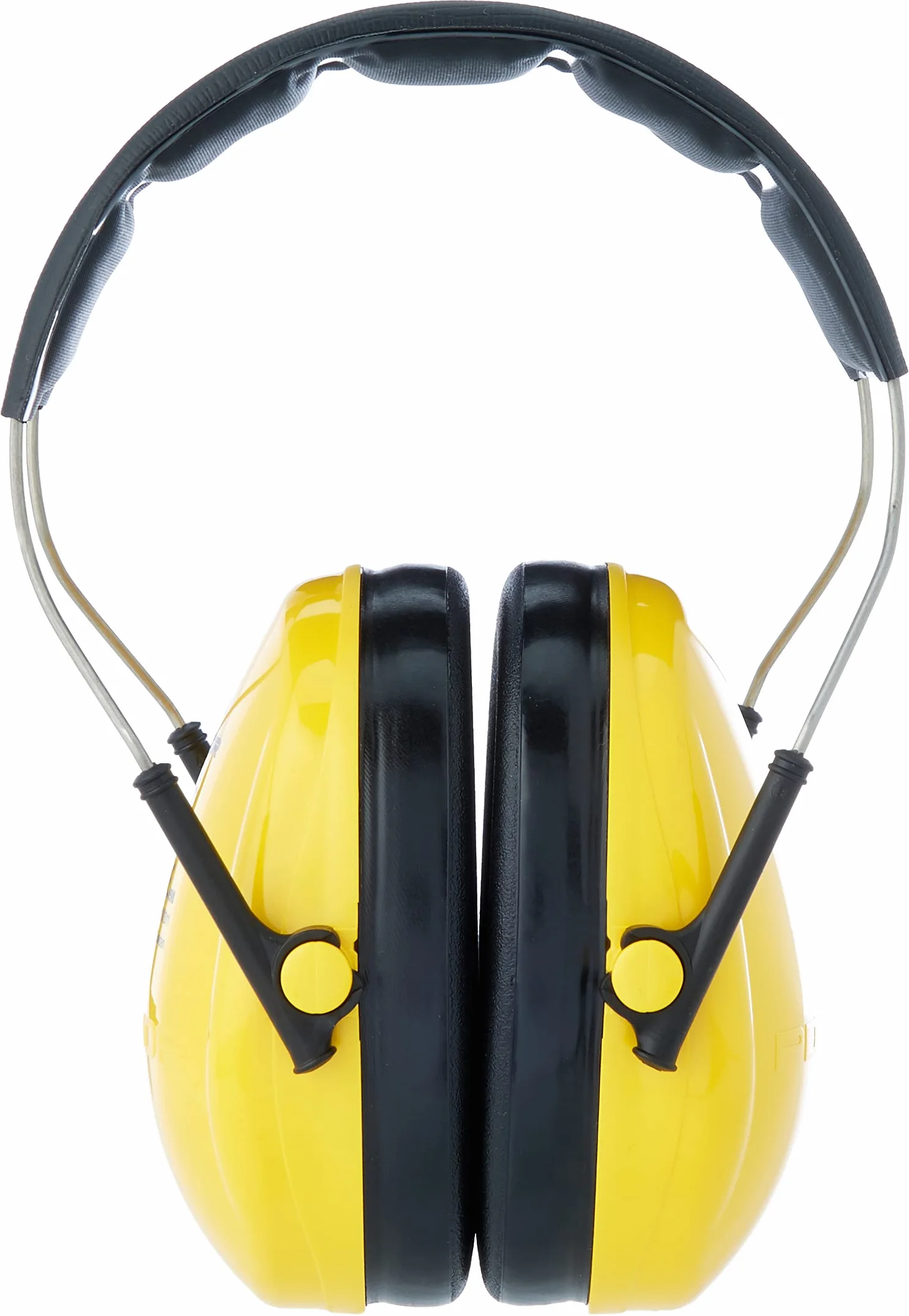 3M Peltor Optime I Kapselgehörschutz H510A mit weichen Polstern – leichter Gehörschutz, schützt vor hohen Geräuschpegeln im Bereich von 87-98 dB (SNR: 27 dB), gelb, 1-er-Pack