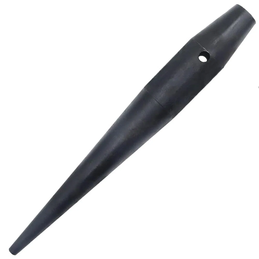 Strumento per, Bull Pin In Acciaio Trattato Termicamente per con Finitura Nera e Foro per Cordino, 1-5/16 Pollici X 10 Pollici.