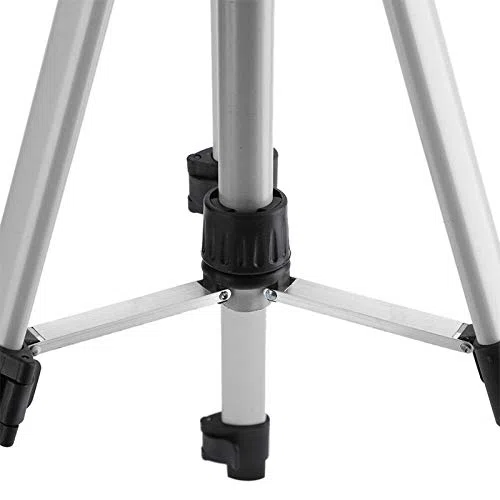 Treppiede, treppiede laser regolabile, 1,2 m/1,5 m, treppiede in alluminio per laser a linee incrociate, adattatore filettato 1/4"-20, supporto laser, treppiede per livella a bolla (1,5 m)