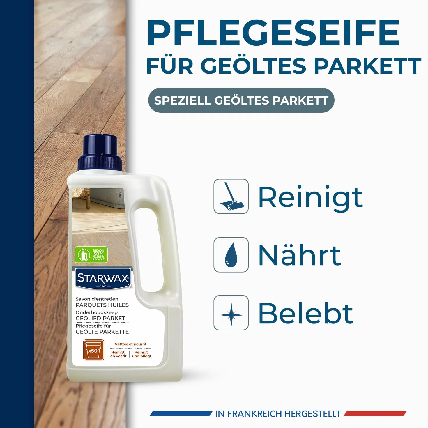 Detergente per parquet oliati, Starwax