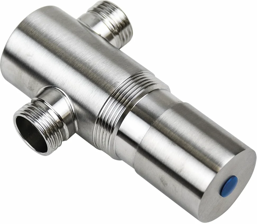 RUBINETTO A PULSANTE NON TEMPORIZZATO,PER LAVELLI INOX COMANDO A GINOCCHIO, PIEDE, MANO PER LAVELLI, DOCCE, FONTANE 1/2"