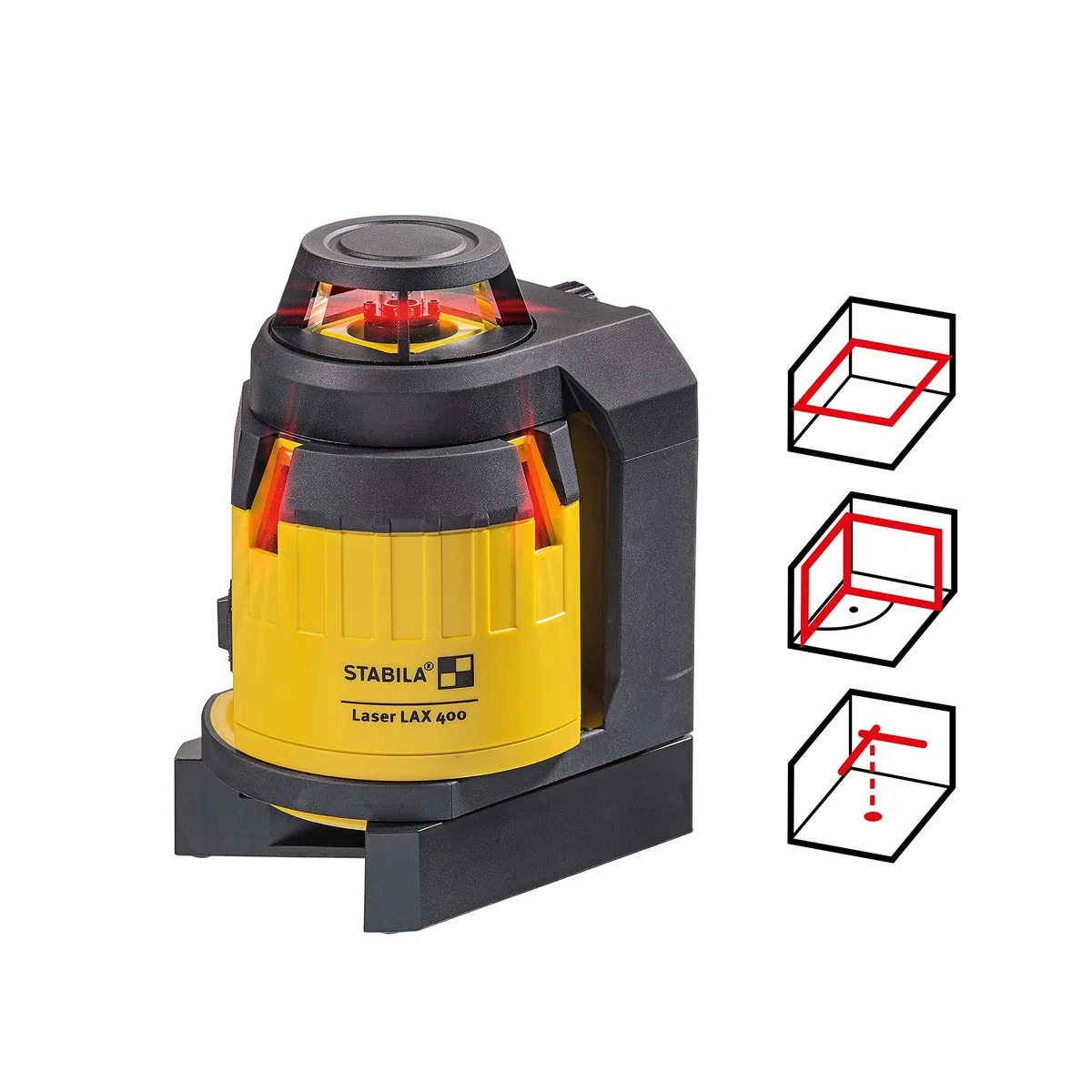 Stabila Nivel láser LAX 400, multicolore