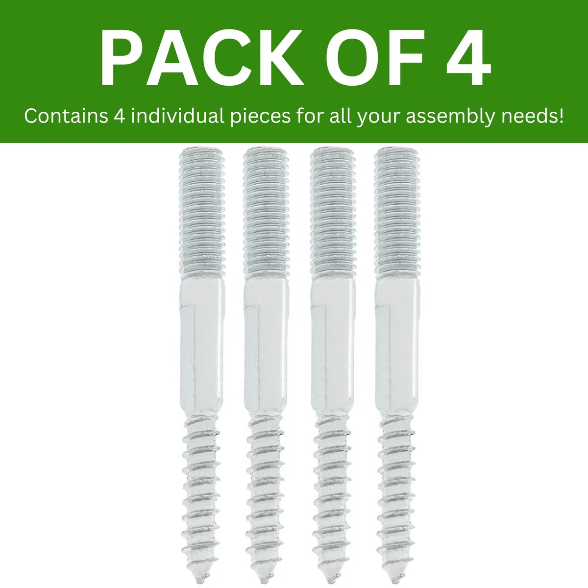 Spare Hardware Parts Bullone per appendere la struttura del letto (ricambio per Ikea, parte #114334) (confezione da 4)