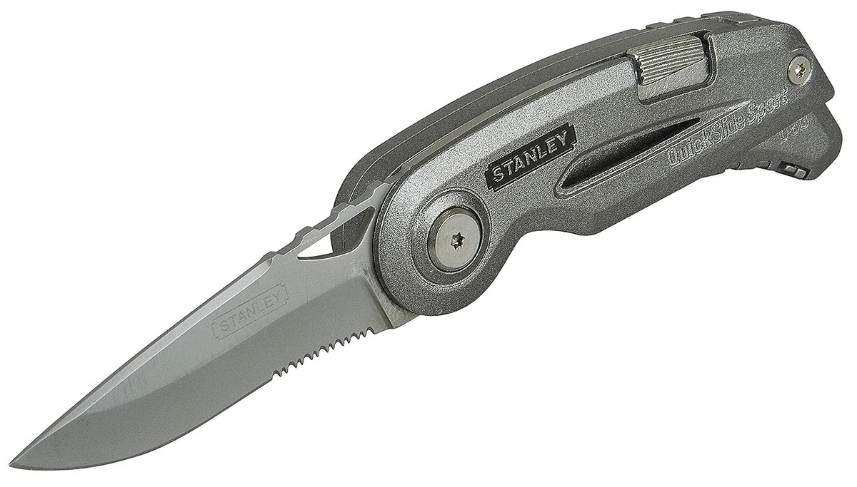 STANLEY 0-10-813 Coltello a Serramanico, Quickslide