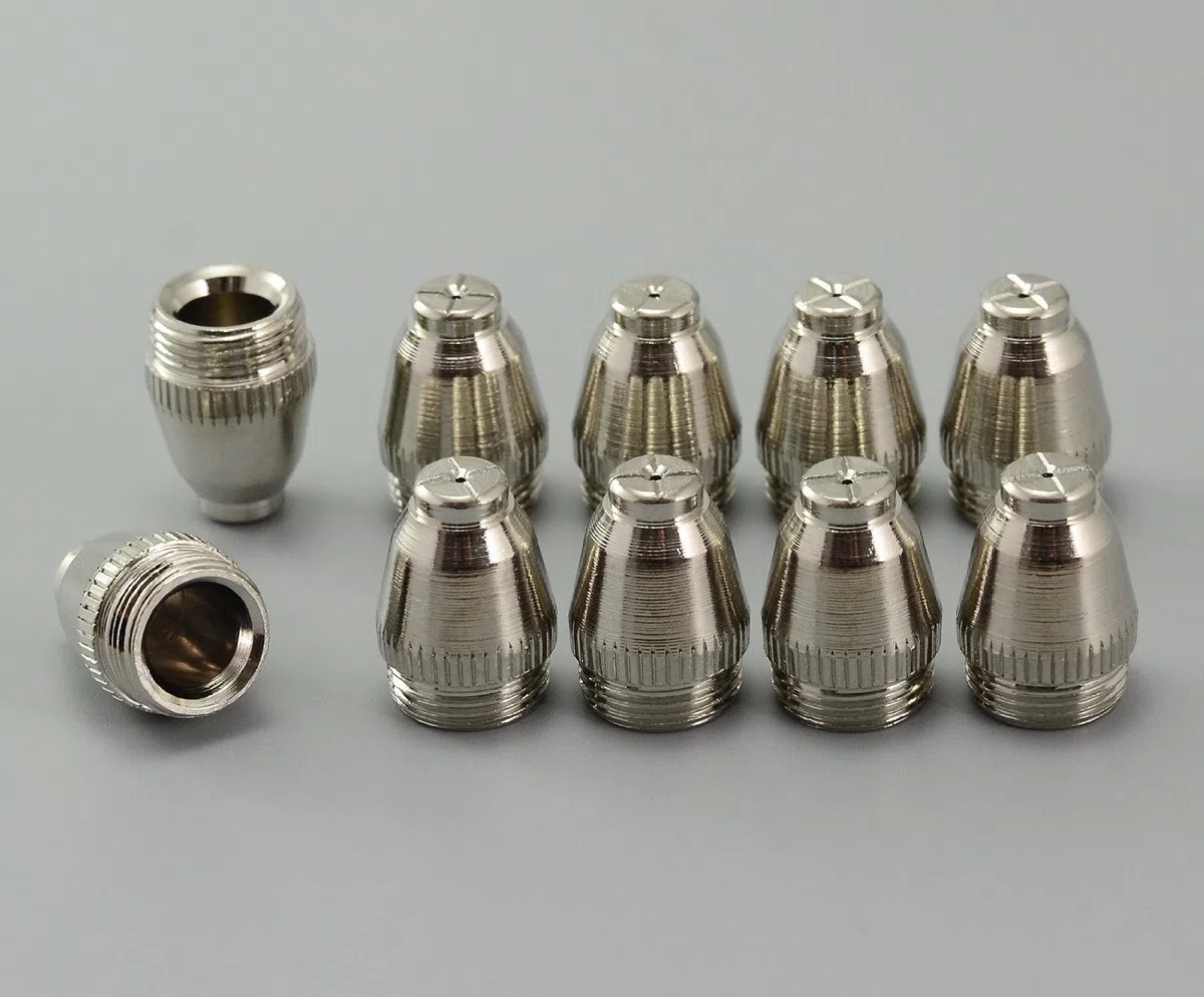 RIVERWELD WSD-60p WSD-60 60P Torcia per taglieri al plasma Torcia 1 1,2 mm Kit 60AMP pilota arco Arco di consumo 25pcs