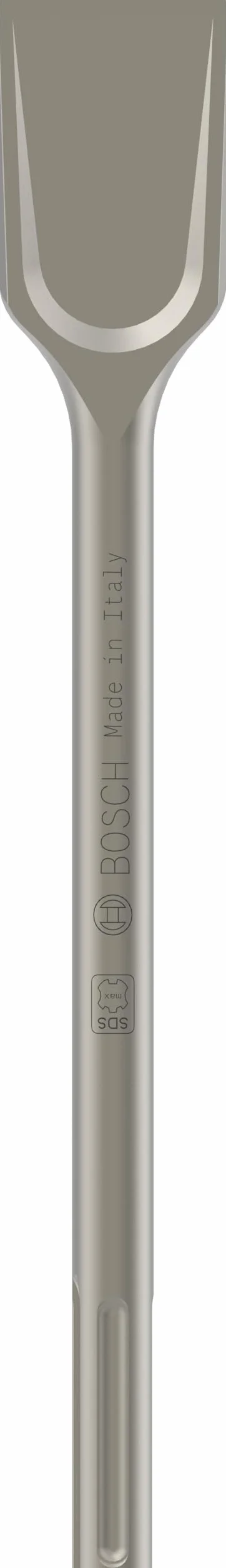 Bosch 1x Scalpello a spatola PRO SDS max-5C (per Malta, Mattone pieno, Ø mm, Professional Accessorio Martello perforatore, Sezionatori)
