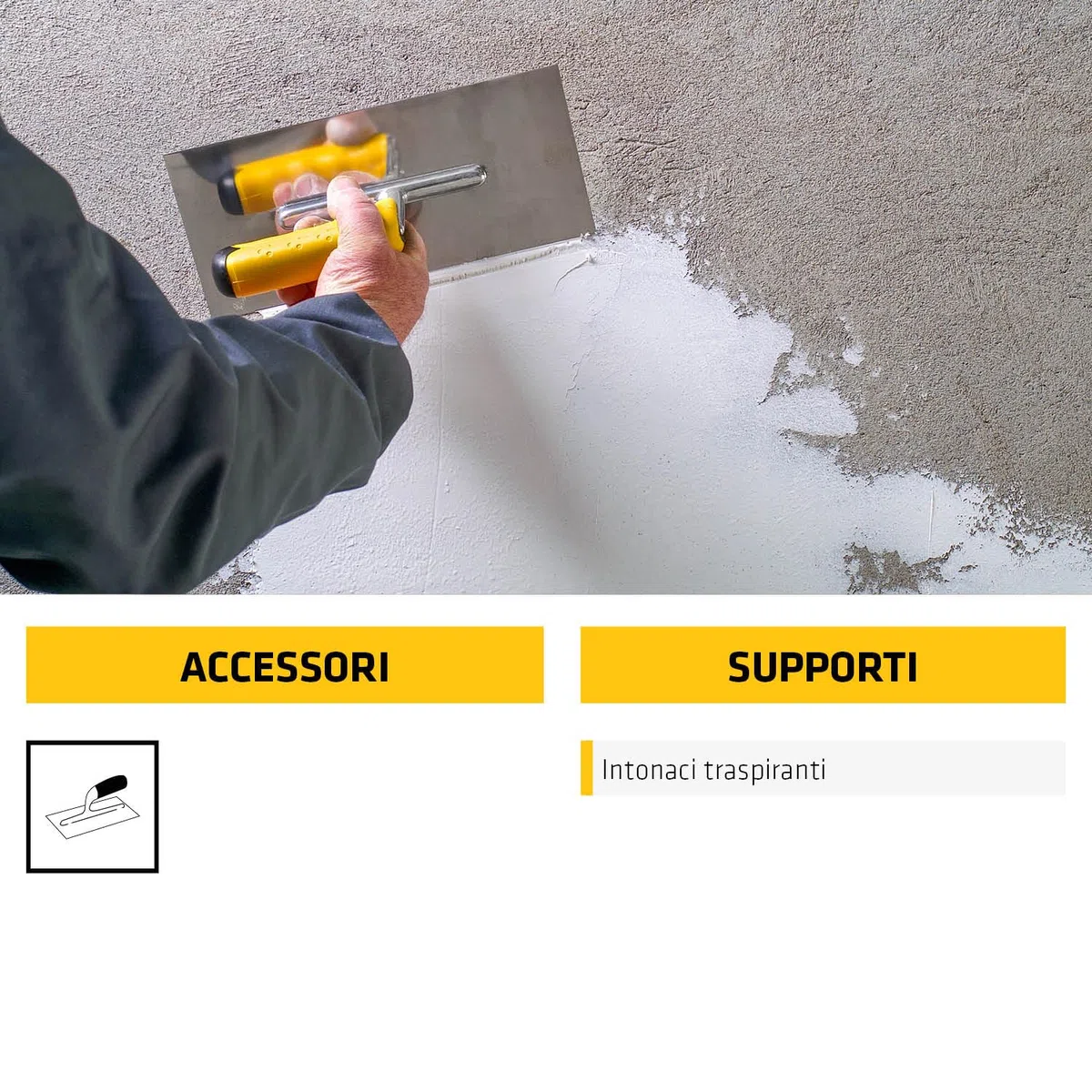 SIKA - Rasante superficiale per intonaci - SikaMur Finish, Bianco - Finitura liscia e traspirante per pareti trattate - Polvere premiscelata a basso spessore per risultati estetici top - 25kg