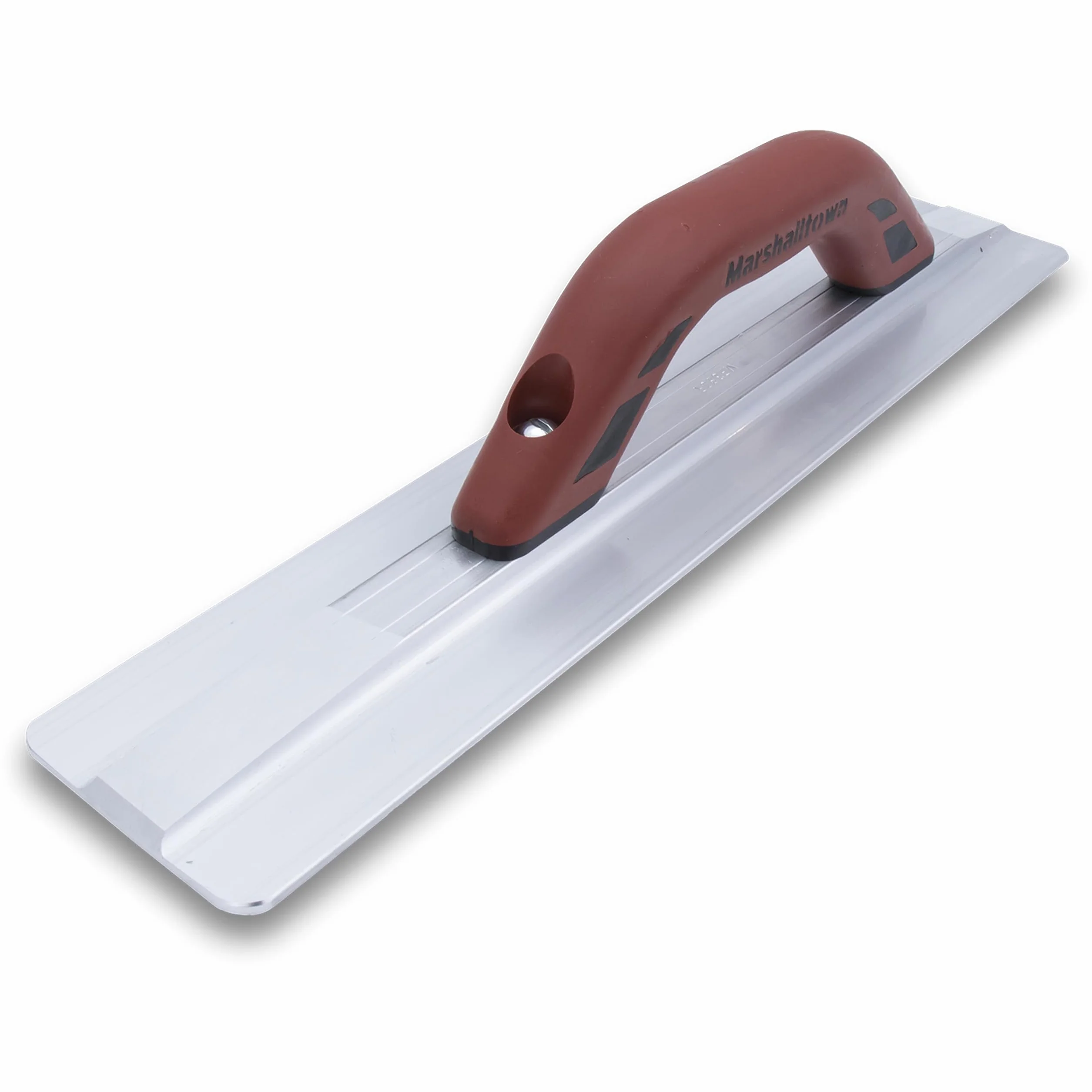 Lisciatore a mano Marshalltown con impugnatura Durasoft in alluminio, utensili per calcestruzzo e pavimento, dimensioni: 394x79 mm